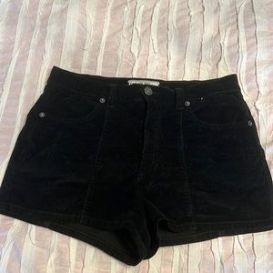 Free people suede shorts